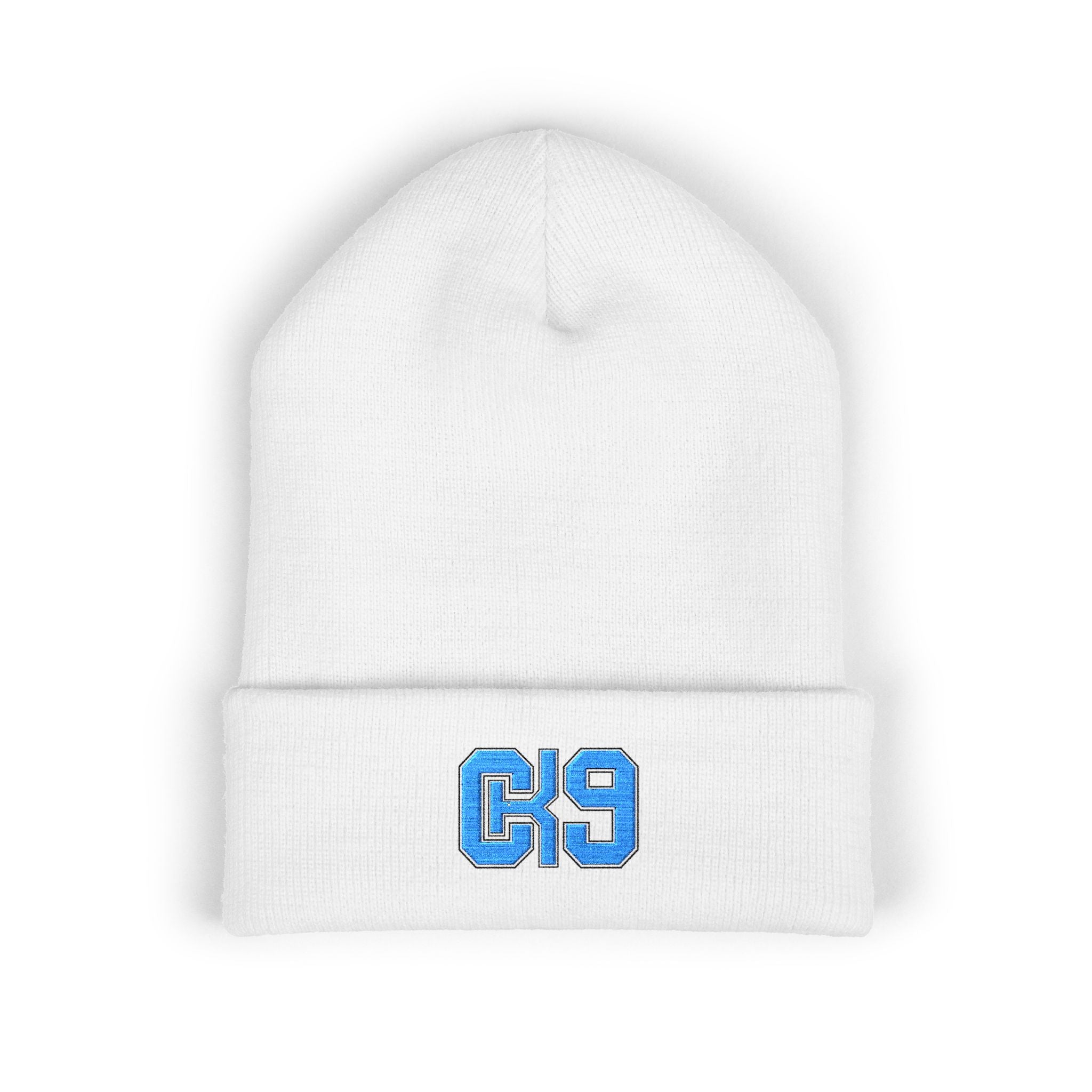'CK9' Embroidered Beanie