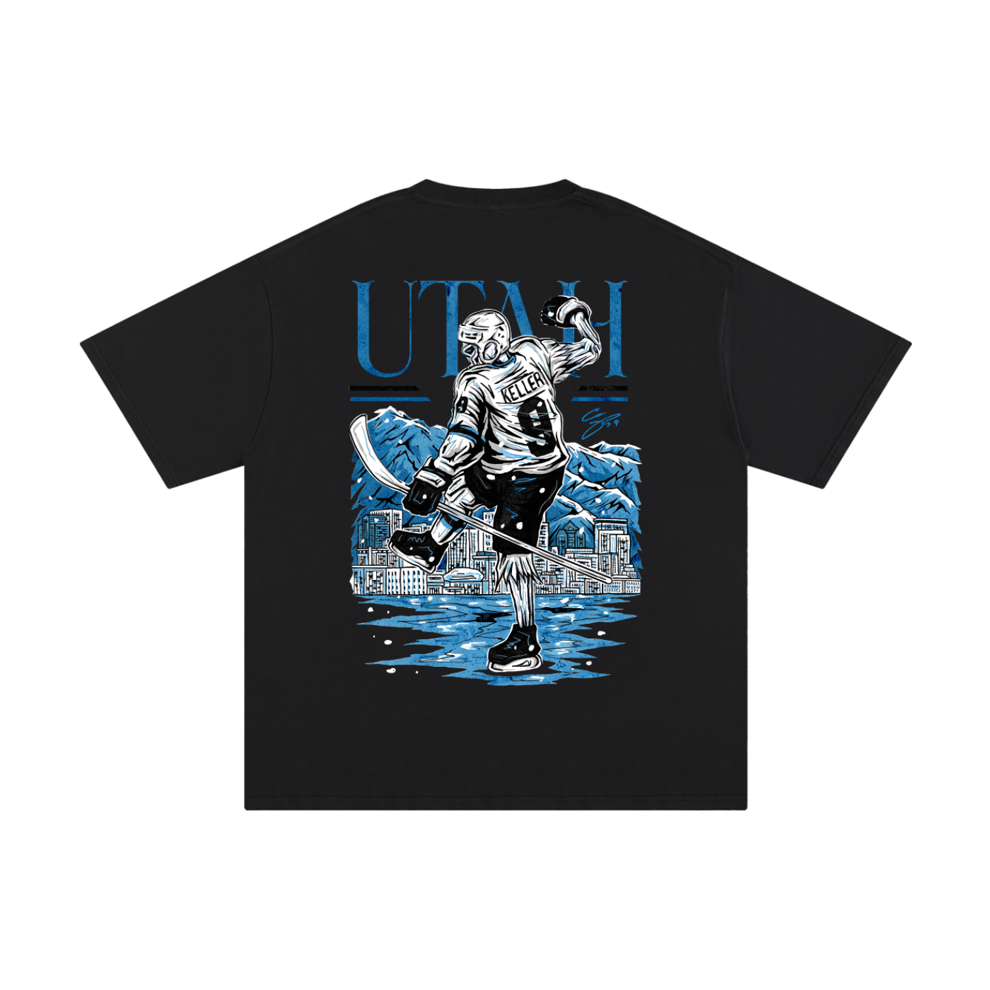 Clayton Keller Celebration Tee - Black - 2nd Image