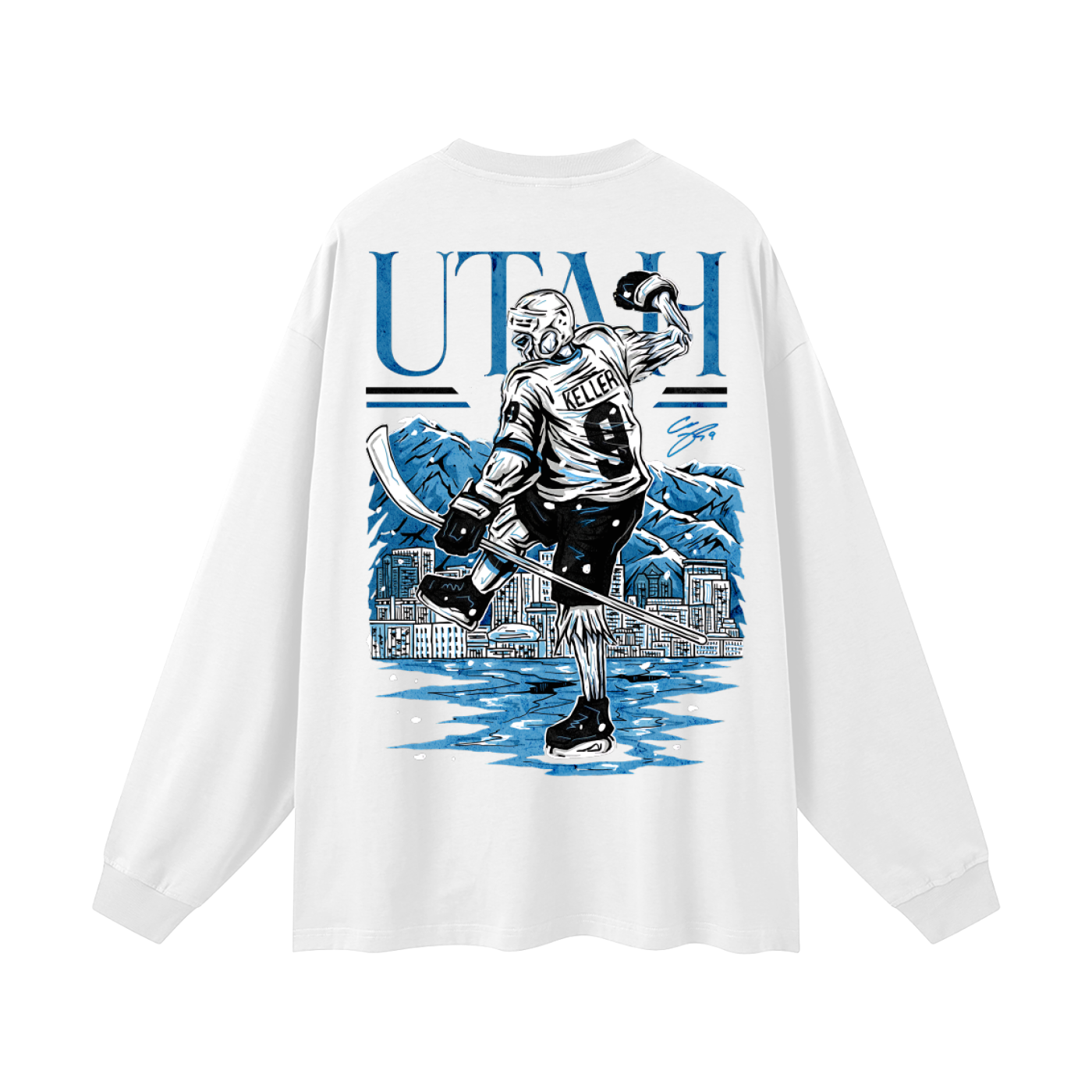 Clayton Keller 'Celebration' oversized Tee - 2nd Image